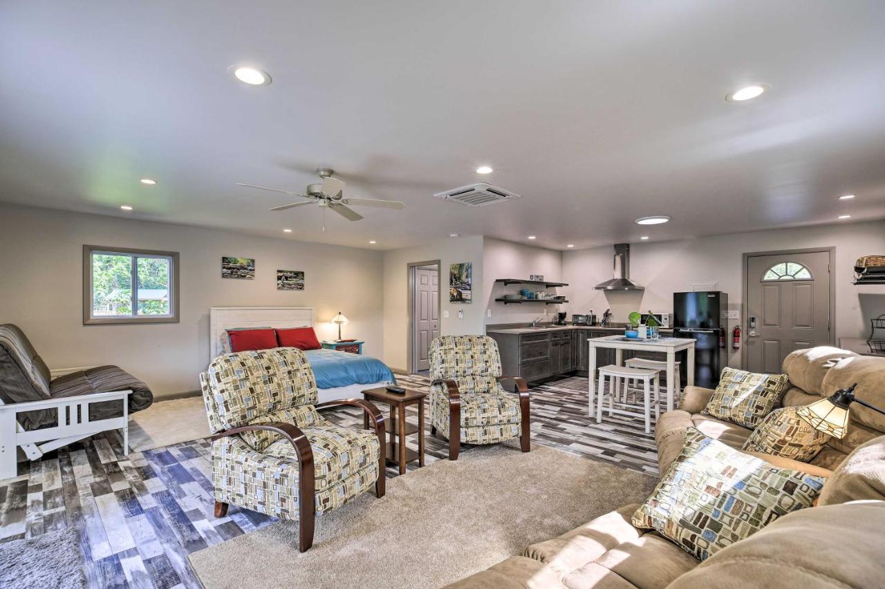 Riverfront Elizabethton Detached Studio With Grill Exterior foto